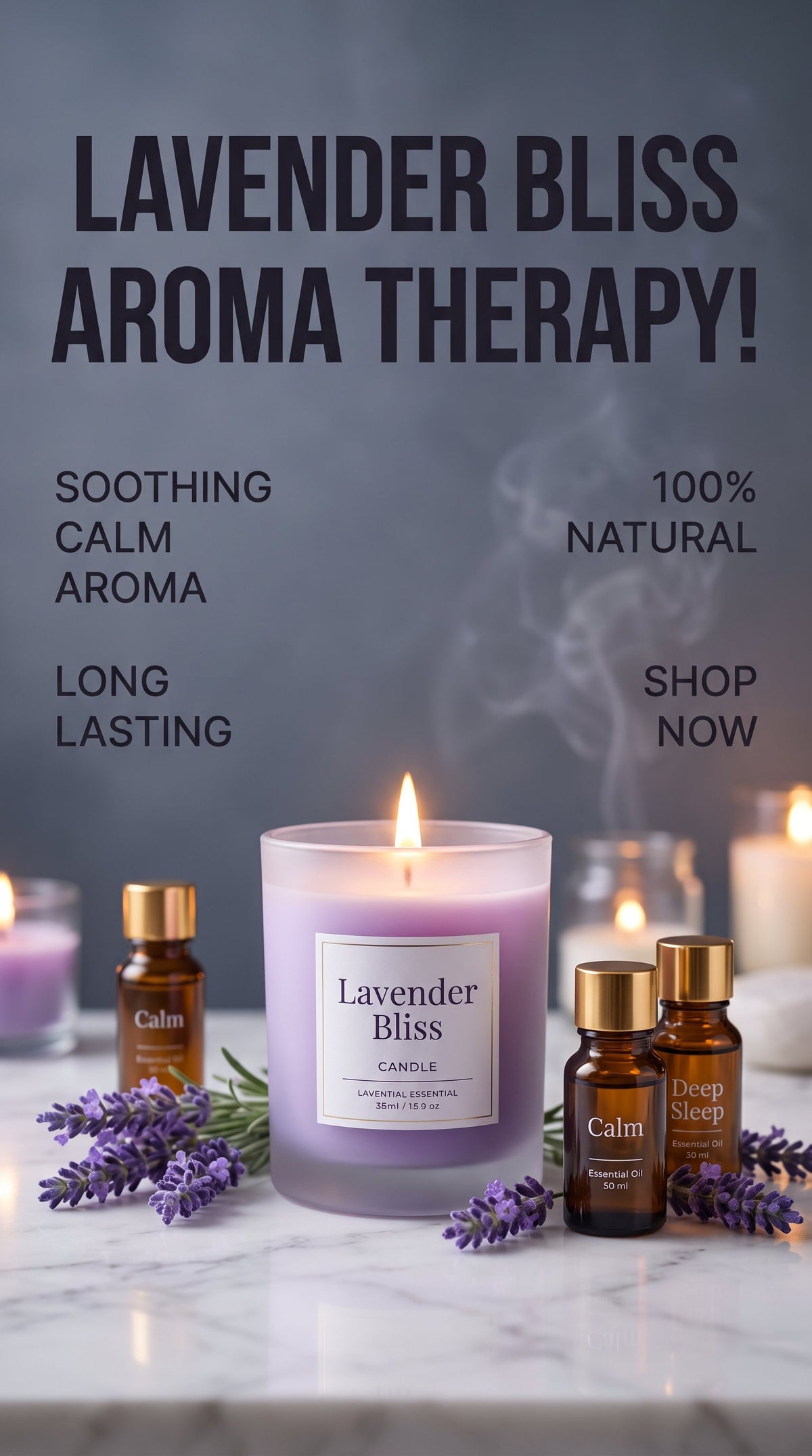 Lavender Serenity Candle