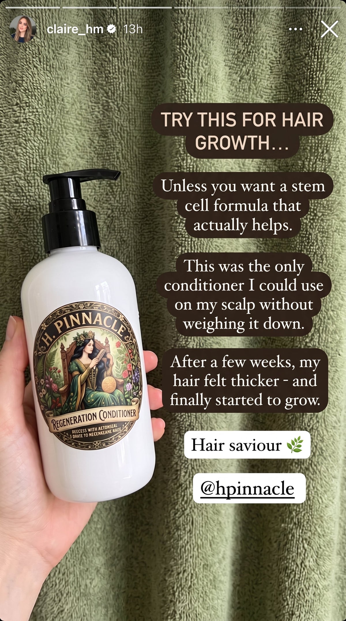 Regeneration Conditioner