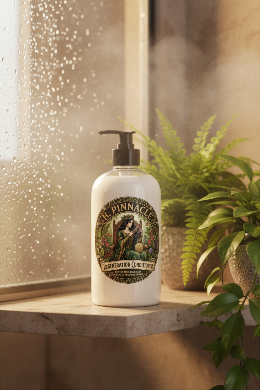 Regeneration Conditioner in luxurious shower setting